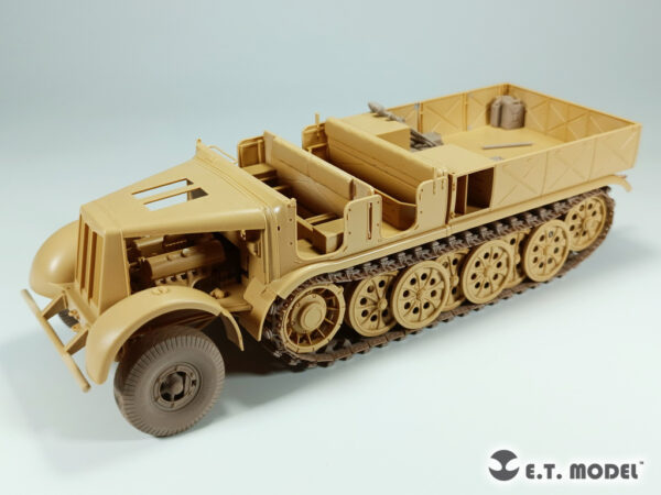 ETMODEL 1/35 P35-062 二戰德軍十八噸半履帶運輸車重力輪及可動履帶列印件 For TAMIYA Kit