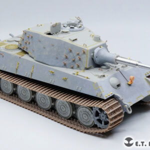 ETMODEL 1/35 P35-069 二戰德國虎王坦克後期18齒3D列印可動履帶 For DRAGON/HOBBYBOSS Kit