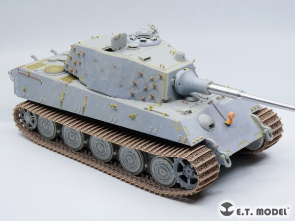 ETMODEL 1/35 P35-069 二戰德國虎王坦克後期18齒3D列印可動履帶 For DRAGON/HOBBYBOSS Kit