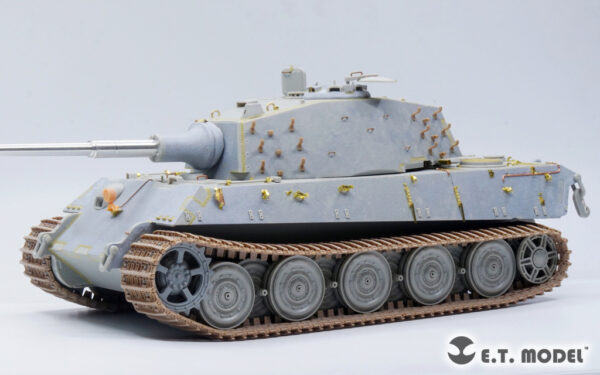 ETMODEL 1/35 P35-069 二戰德國虎王坦克後期18齒3D列印可動履帶 For DRAGON/HOBBYBOSS Kit