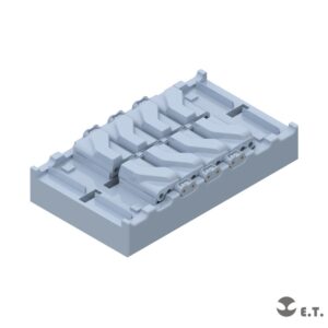ETMODEL 1/35 P35-070 現代美軍M48/M60 T142 3D列印可動履帶 For AFV/TAKOM Kit