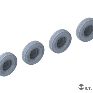 ETMODEL 1/35 P35-103 二戰德軍Sd.Kfz.234 裝甲車小直徑重力輪改造件（樣式3）For DRAGON Kit