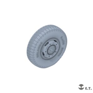 ETMODEL 1/35 P35-104 二戰德軍Sd.Kfz.234 裝甲車小直徑重力輪改造件（樣式4）For DRAGON Kit