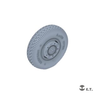 ETMODEL 1/35 P35-107 二戰德軍Sd.Kfz.234 裝甲車大直徑重力輪改造件（樣式7）For DRAGON Kit