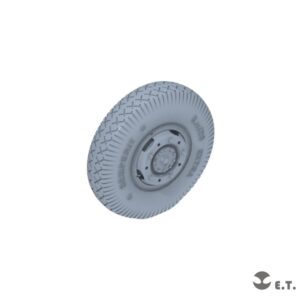 ETMODEL 1/35 P35-108 二戰德軍Sd.Kfz.234 裝甲車大直徑重力輪改造件（樣式8）For DRAGON Kit