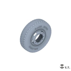 ETMODEL 1/35 P35-109 二戰德軍Sd.Kfz.234 裝甲車備用輪改造件 For DRAGON Kit