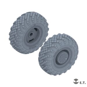 ETMODEL 1/35 P35-114 俄羅斯「白楊」彈道導彈發射車重力輪改造件 For TRUMPETER Kit