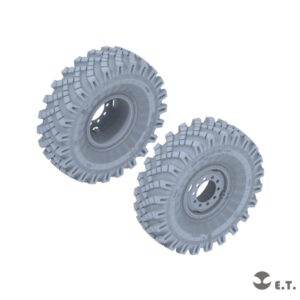 ETMODEL 1/35 P35-116 俄羅斯URAL-4320 卡車3D列印重力輪改造件 For TRUMPETER Kit