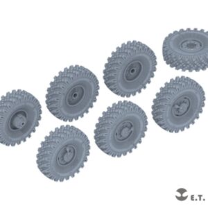 ETMODEL 1/35 P35-116 俄羅斯URAL-4320 卡車3D列印重力輪改造件 For TRUMPETER Kit