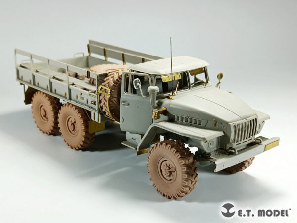 ETMODEL 1/35 P35-116 俄羅斯URAL-4320 卡車3D列印重力輪改造件 For TRUMPETER Kit