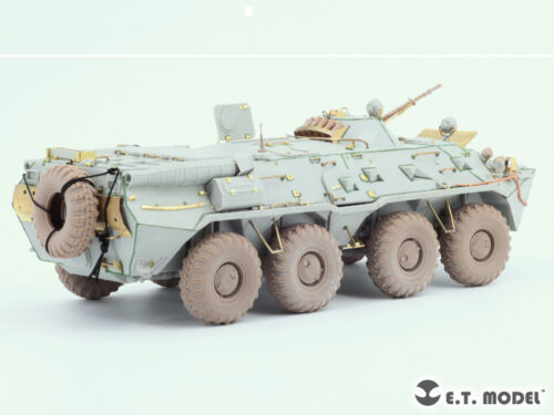 ETMODEL 1/35 P35-121 俄羅斯BTR-80/80A 裝甲車備用輪改造件 (通用)