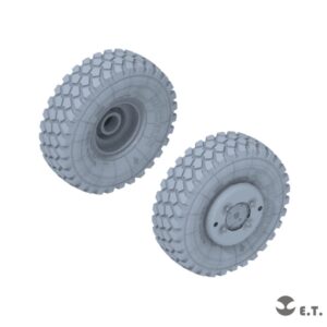 ETMODEL 1/35 P35-126 現代美國M1070 重型裝備運輸車重力輪模型改造件 For HOBBYBOSS Kit