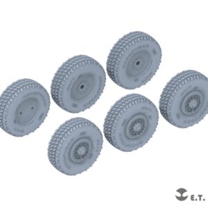 ETMODEL 1/35 P35-127 現代美軍M142 高機動火箭炮系統（HIMARS）重力輪模型改造件 For TRUMPETER Kit