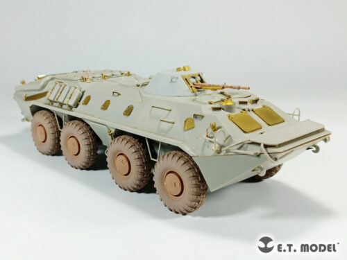 P35-128-6 ETMODEL 1/35 P35-128 俄羅斯BTR-70 裝甲車重力輪模型改造件 For TRUMPETER Kit
