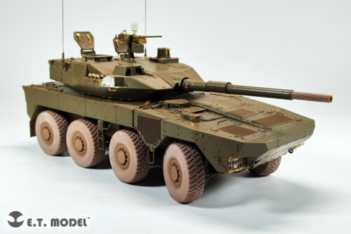 P35-129-8 ETMODEL 1/35 P35-129 日本陸上自衛隊16式機動戰鬥車重力輪及火炮制退器改造件 For TAMIYA Kit