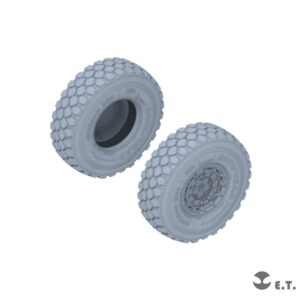 ETMODEL 1/35 P35-131 卡瑪茲-43509（達喀爾拉力賽）卡車重力輪及備胎改造件 For ZVEZDA Kit