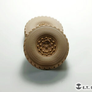 ETMODEL 1/35 P35-131 卡瑪茲-43509（達喀爾拉力賽）卡車重力輪及備胎改造件 For ZVEZDA Kit