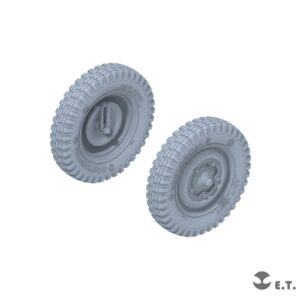 ETMODEL 1/35 P35-138 二戰德軍Type82 桶車重力輪模型改造件（窄胎）For TAMIYA Kit