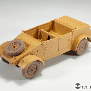 ETMODEL 1/35 P35-138 二戰德軍Type82 桶車重力輪模型改造件（窄胎）For TAMIYA Kit