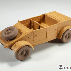 ETMODEL 1/35 P35-139 二戰德軍Type82 桶車重力輪模型改造件（氣球胎）For TAMIYA Kit