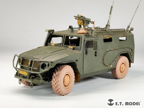 P35-154-5 ETMODEL 1/35 P35-154 俄羅斯GAZ-233014 STS「虎」式高機動裝甲車重力輪改造件 For Meng Kit