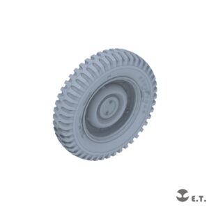 ETMODEL 1/35 P35-156 美軍威利MB 吉普車重力輪胎改造件 (通用)