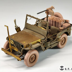 ETMODEL 1/35 P35-156 美軍威利MB 吉普車重力輪胎改造件 (通用)