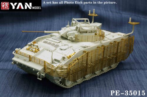 PE-35015图01 YANMODEL 彥魔坊 1/35 PE-35015 1/35 英國FV510“武士”步兵戰車 For Meng SS-017