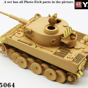 YANMODEL 彥魔坊 1/35 PE-35064 1/35 虎I極初期蝕刻片 For 麥田 RM5078