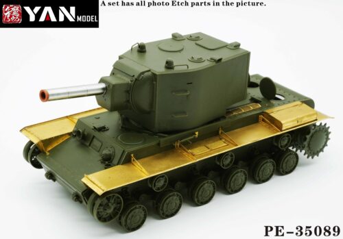 YANMODEL 彥魔坊 1/35 PE-35089 1/35 蘇軍 KV-2重型坦克 For 田宮 35375