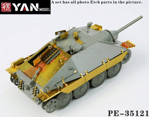 YANMODEL 彥魔坊 1/35 PE-35121A 1/35"追獵者"坦克殲擊車 中期生產型 For 三花 2171（與Lan mldel合作產品。數量有限僅有首批）