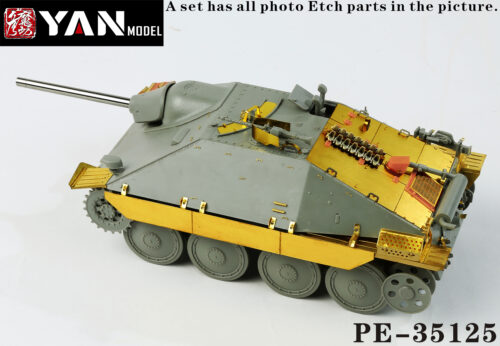 YANMODEL 彥魔坊 1/35 PE-35125 1/35"追獵者"坦克殲擊車 早期生產型 For 三花 2170