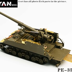 YANMODEL 彥魔坊 1/35 PE-35141 1/35 美軍 M40 155mm自行榴彈炮“普及版” For AFV/愛德美