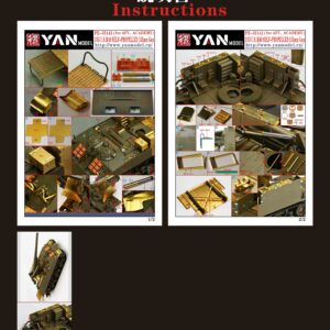 YANMODEL 彥魔坊 1/35 PE-35141 1/35 美軍 M40 155mm自行榴彈炮“普及版” For AFV/愛德美