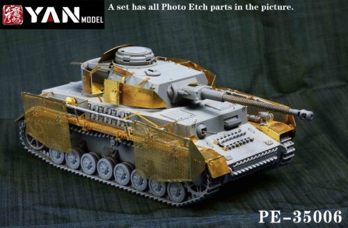 PE35006图04 YANMODEL 彥魔坊 1/35 PE-35006 1/35四號J型中型坦克蝕刻片 For 邊境 BT-008