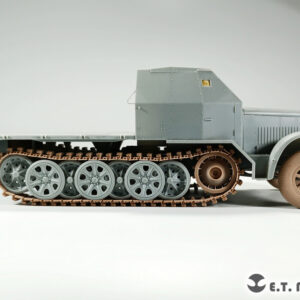 ETMODEL 1/35 P35-132 二戰德軍Sd.Kfz.7 8t牽引車重力轉向輪及備胎模型改造件（樣式1）For DRAGON/TRUMPETER Kit