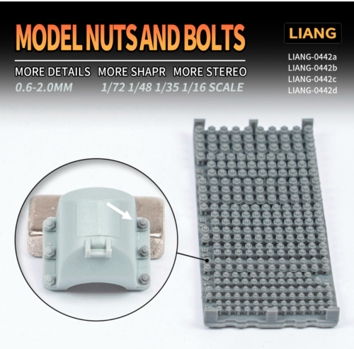 LIANG LIANG-0442a 模型通用螺釘鉚釘A 0.6-1.0mm