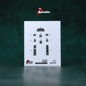 Lanbo 立體座艙貼 48236 1/48 美國F/A-18A戰鬥機 For HobbyBoss