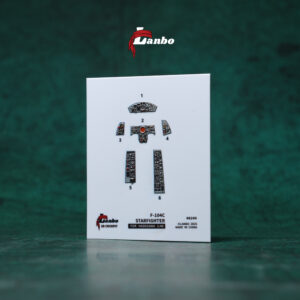 Lanbo 立體座艙貼 48240 1/48 美國F-104C戰鬥機 For Hasegawa 長谷川