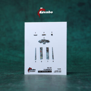 Lanbo 立體座艙貼 72158 1/72 俄羅斯SU-33戰鬥機 For TRUMPETER