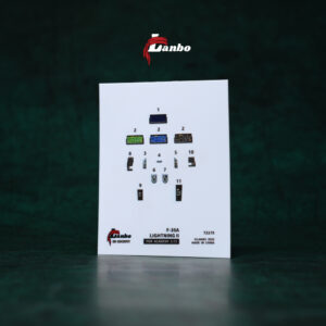 Lanbo 立體座艙貼 72175 1/72 美國F-35A戰鬥機 For Academy 愛德美