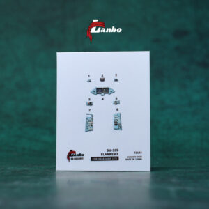 Lanbo 立體座艙貼 72183 1/72 俄羅斯SU-35S戰鬥機 For Hasegawa 長谷川