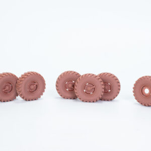 ShrinkRay 1/35 URAL-4320/375 KAMA大寬胎 — 高精度 3D 列印重力胎