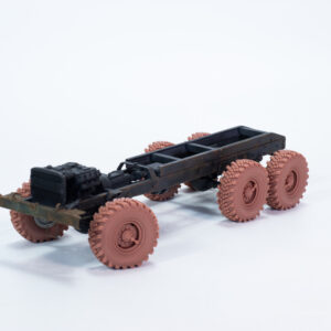 ShrinkRay 1/35 URAL-4320/375 KAMA大寬胎 — 高精度 3D 列印重力胎