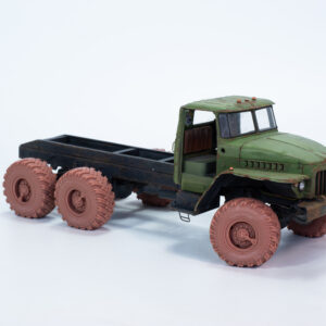 ShrinkRay 1/35 URAL-4320/375 P284小寬胎 高精度 3D 列印重力胎