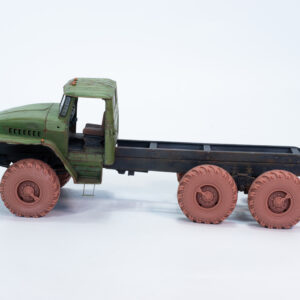 ShrinkRay 1/35 URAL-4320/375 P284小寬胎 高精度 3D 列印重力胎