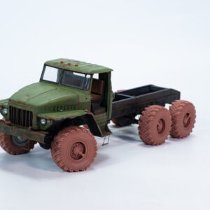 ShrinkRay 1/35 URAL-4320/375 P284小寬胎 高精度 3D 列印重力胎